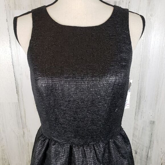 Kensie Black Cutout Party Dress Sz S - Picture 4 of 11